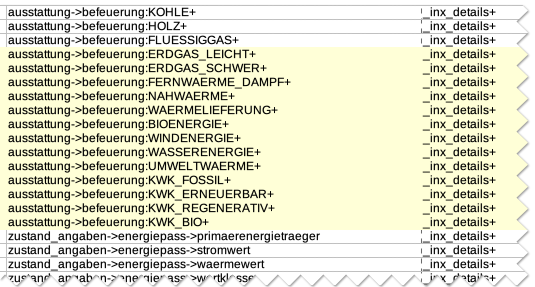 neue OpenImmo-Primärenergieträger in der Mapping-Tabelle